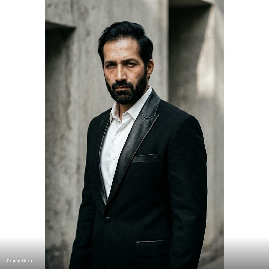 AI generated: fashion editorial photograph, man, shot on a Canon EOS 5D Mark IV --chaos 75 --ar 1:2 --profile rsy6...
