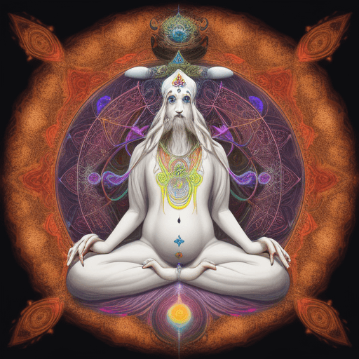 AI generated: une creature kundalini 