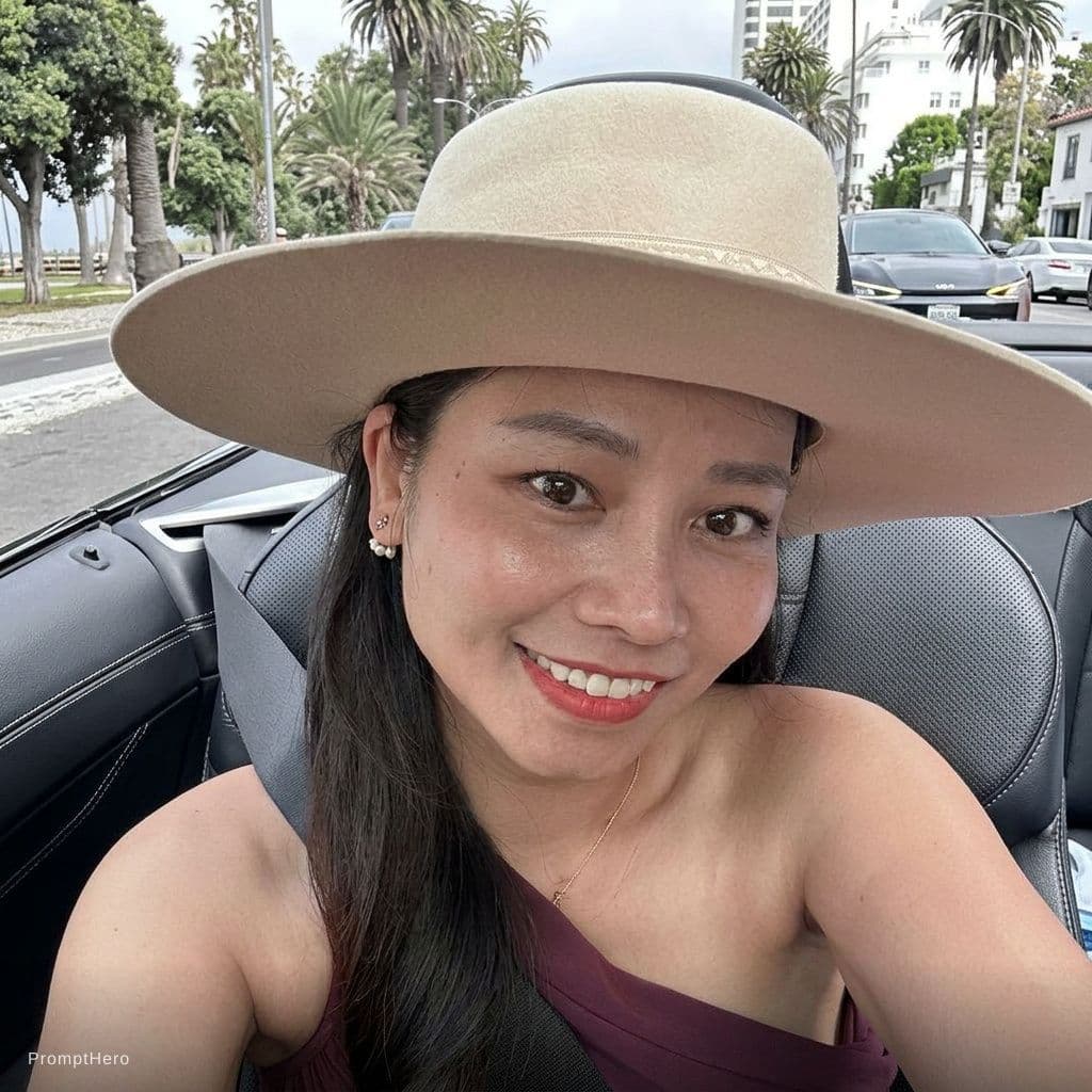 AI generated: replace facemodel by my face in the image uploaded