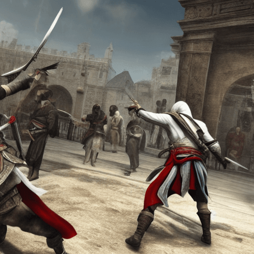 AI generated: assassins creed