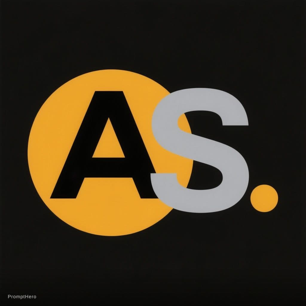 AI generated: 

ultra minimalist modern tech logo, deep black background, bold geometric typography, a large golde...