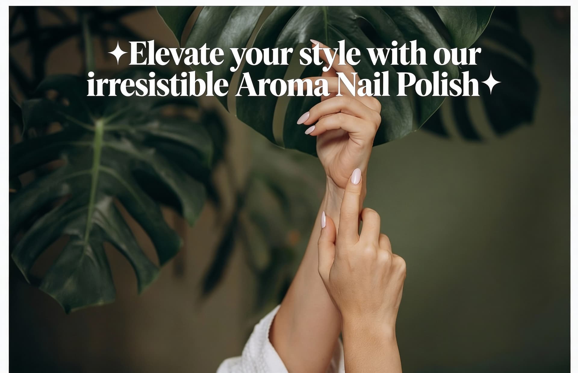AI generated: ✨Elevate your style with our irresistible Aroma Nail Polish✨ 