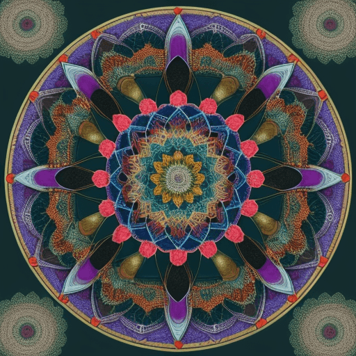 AI generated: mandala 