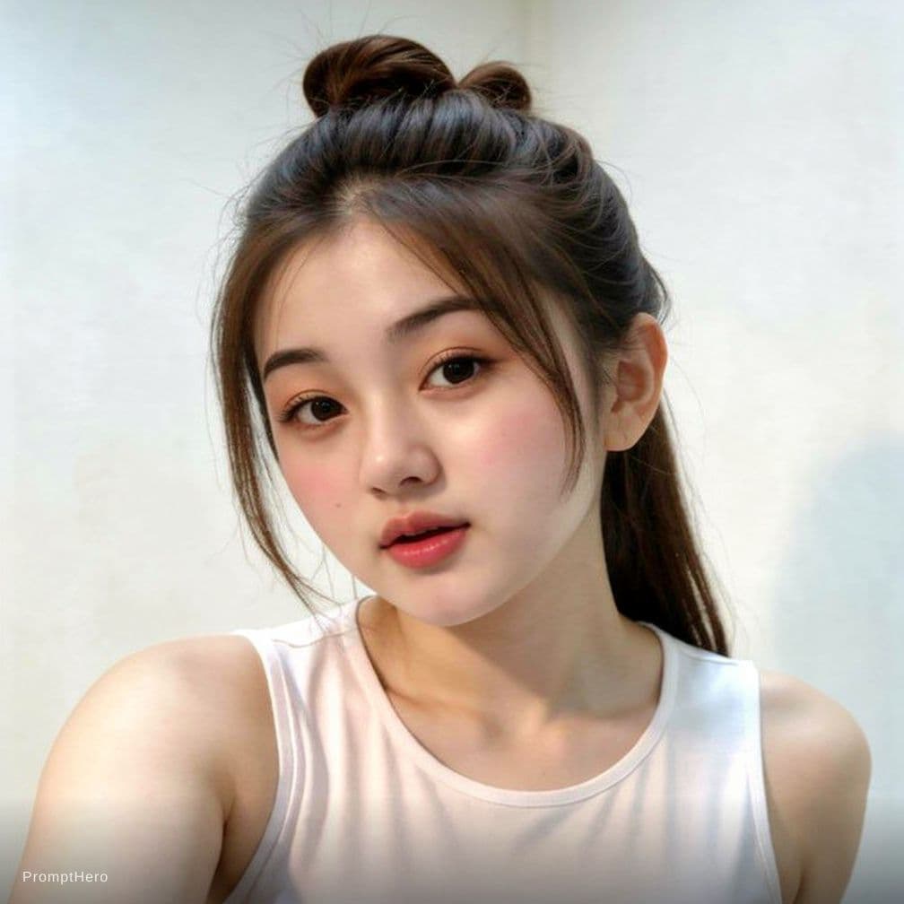 AI generated: make me a prompt that describes the face of the photo
