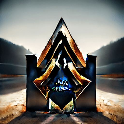 AI generated: Text "BACKEN" as Wacken Logo, Award winning masterpiece, trending on artstation, 8k, ultrarealistic