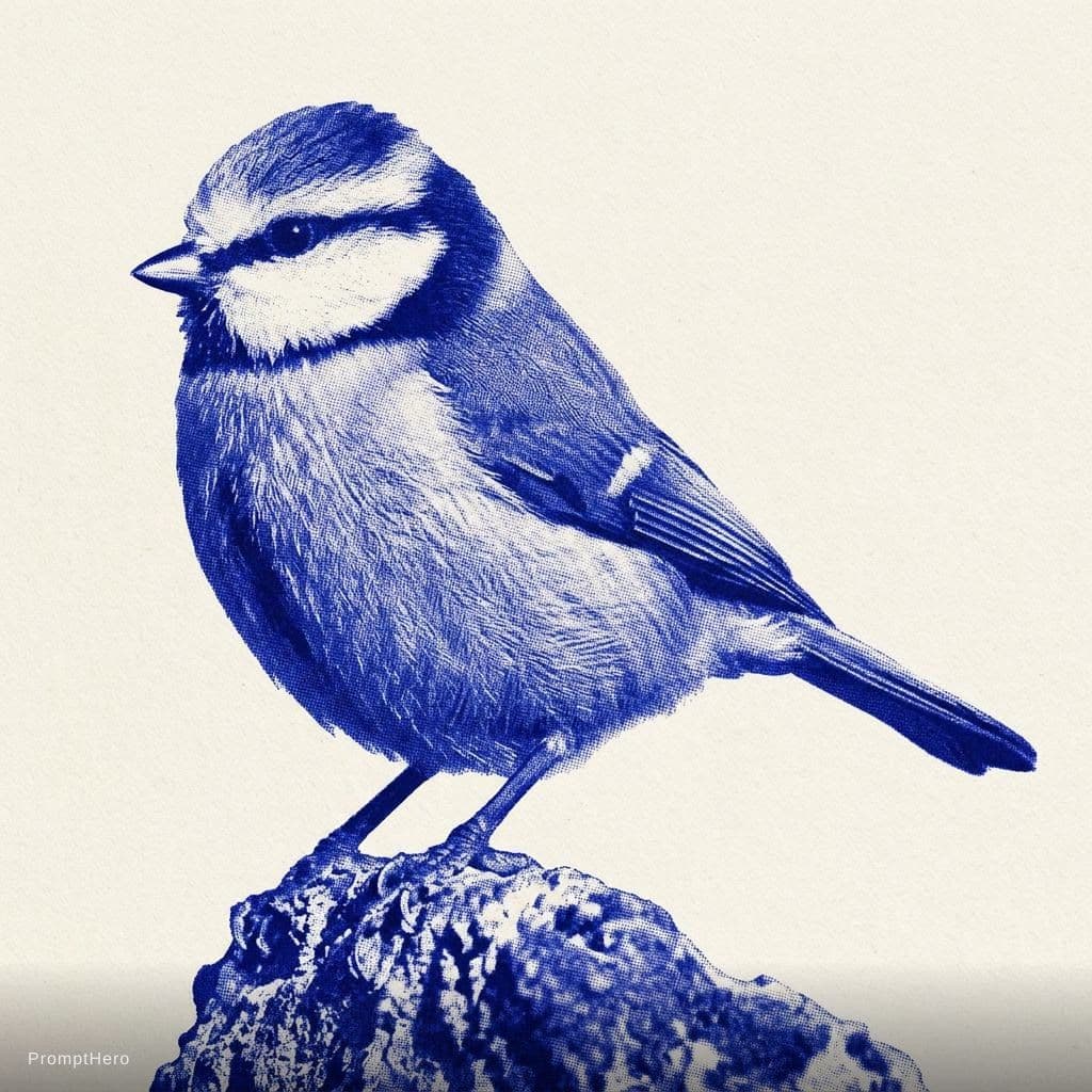 AI generated: dame un pajaro igual pero mirando hacia la izquierda
solo el pajaro y donde esta apollado elimina to...