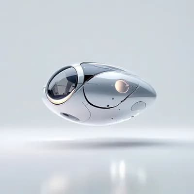 AI generated video: The camera move Around the pod slowly rigth lo left