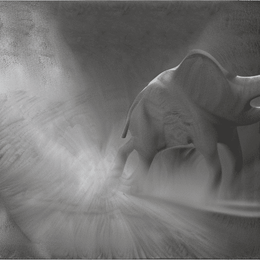 AI generated: ultra high definition trace monotone mid shot.powder scattering art, bizarrecore, thick fog, weird, ...