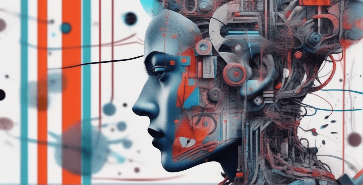 AI generated: UHD. hires, 3D rende,r octane, hyperrealistic image of android humanoid cyberpunk huma created using...