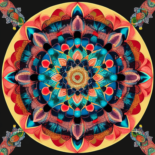 AI generated: mandala