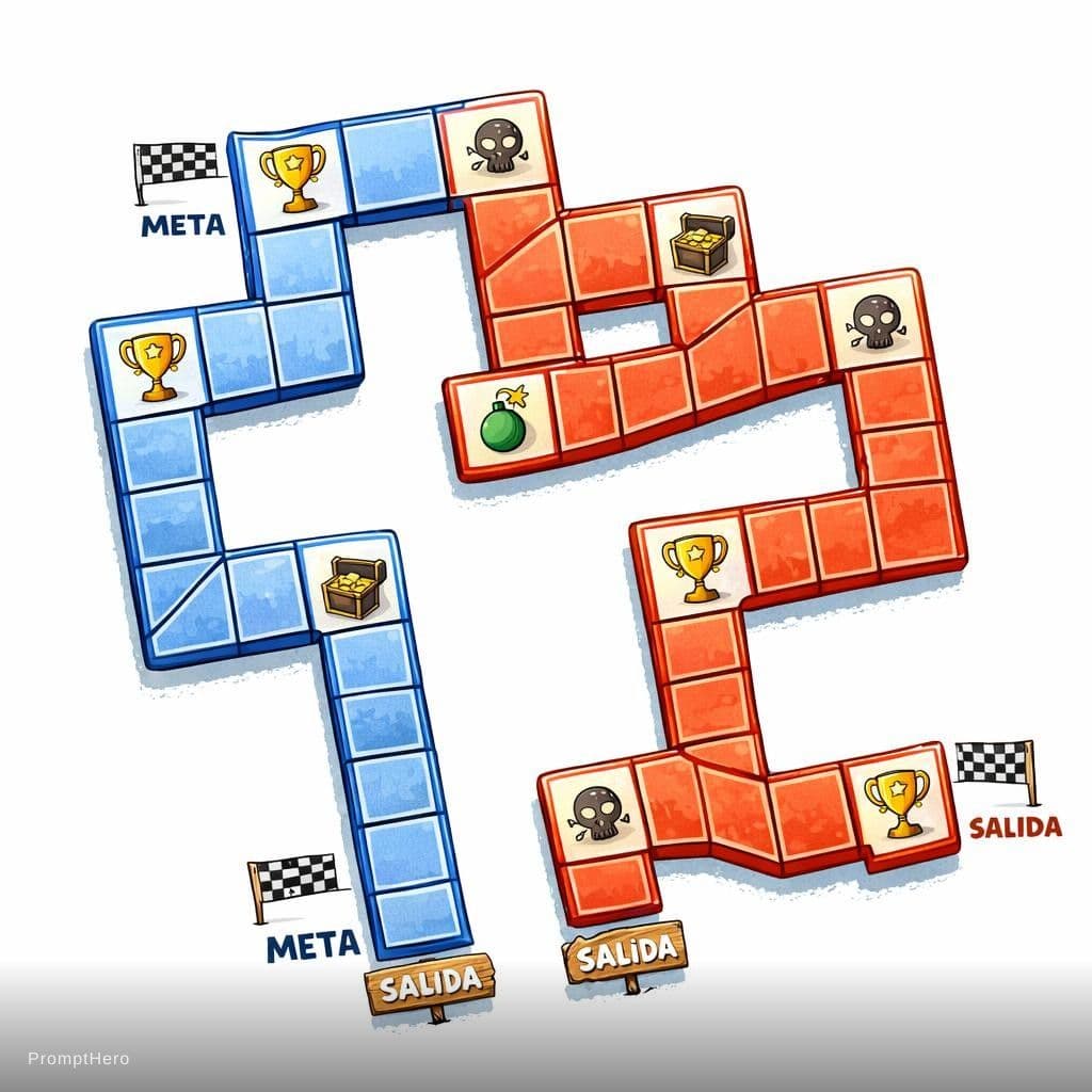 AI generated: estiliza este grafico, lo utilizaré como tablero de juego de mesa, sombrea las intersecciones, lleva...