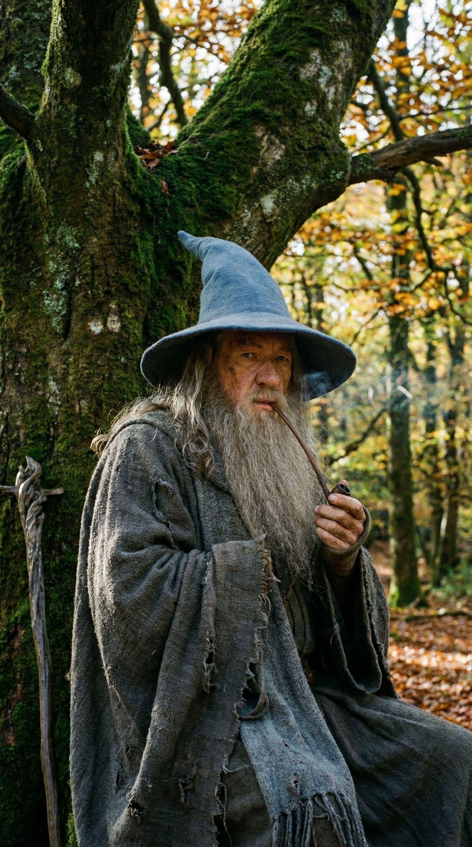 AI generated: gandalf photo