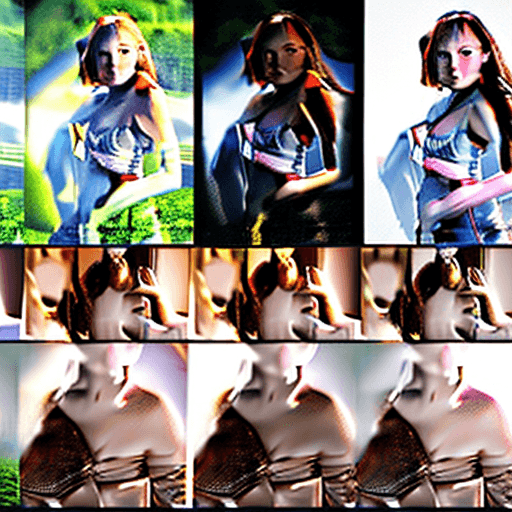 AI generated: High resolution photography female model the best highest-ranking HD 8k high quality lighting linger...