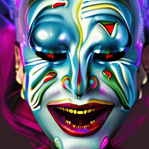 AI generated: beeple, insane clown posse, samsung phone, cinematic, hyper realism, high detail, octane render