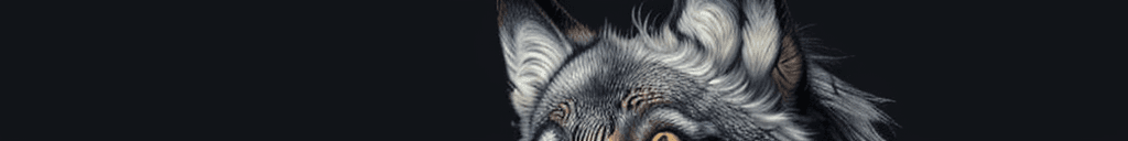 AI generated: wolf head,detailed background