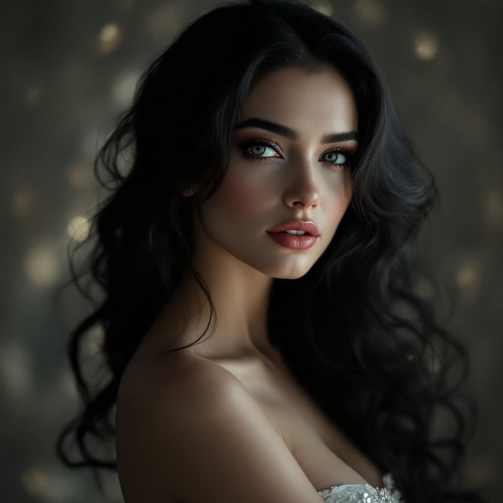 AI generated: elegant woman, ultra realistic, high quality, 8k