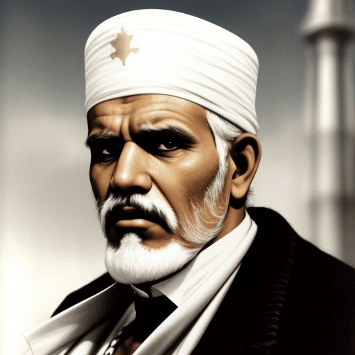 AI generated: omar mokhtar 