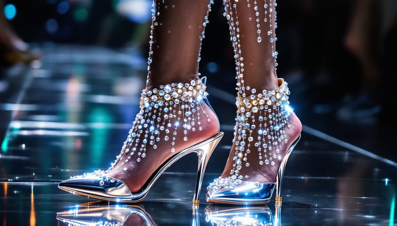 AI generated: Got it! Here’s the revised version, focusing solely on the shoes and ensuring the frame captures fro...