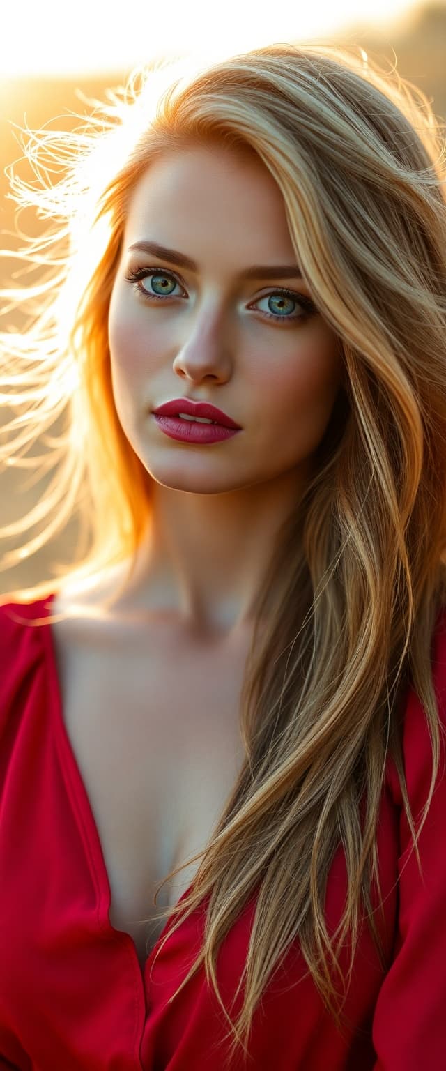 AI generated: "Image is high resolution full-hight vertical fine art portrait, Sony A1 and 120mm lens, capturing a...