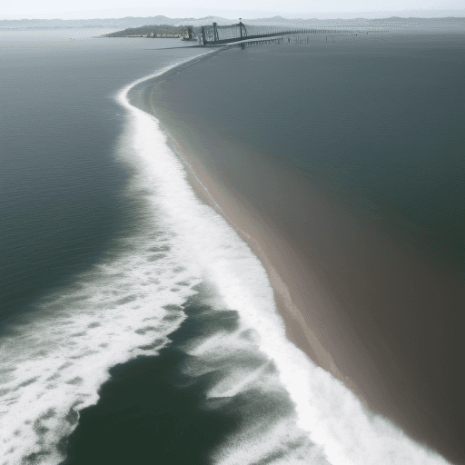 AI generated: wow we came out of the bay
