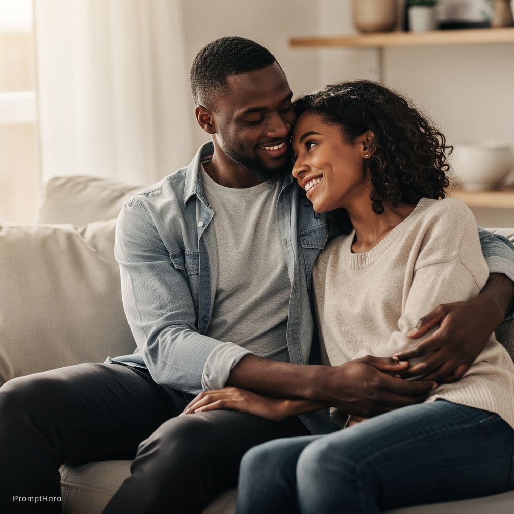 AI generated: A woman having sex with a black man