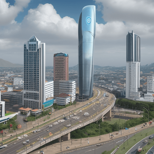 AI generated: Intelligent Mobility in the city of Guayaquil Ecuador generative ia