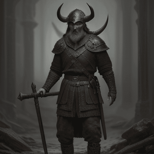 AI generated: detailed (((full body))) concept art illustration, dark soft focus, plague style oil painting on can...