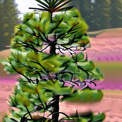 AI generated: nice pine tree