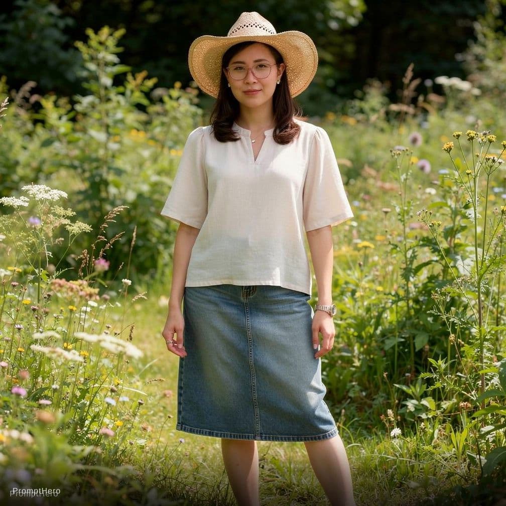 AI generated: Remove dress from Carakter inside image.