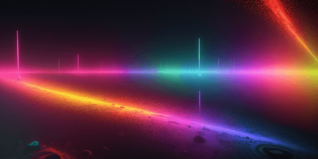 AI generated: Baader-Meinhof phenomenon , colorful , 8k , hd , simulation world , fantastic , future