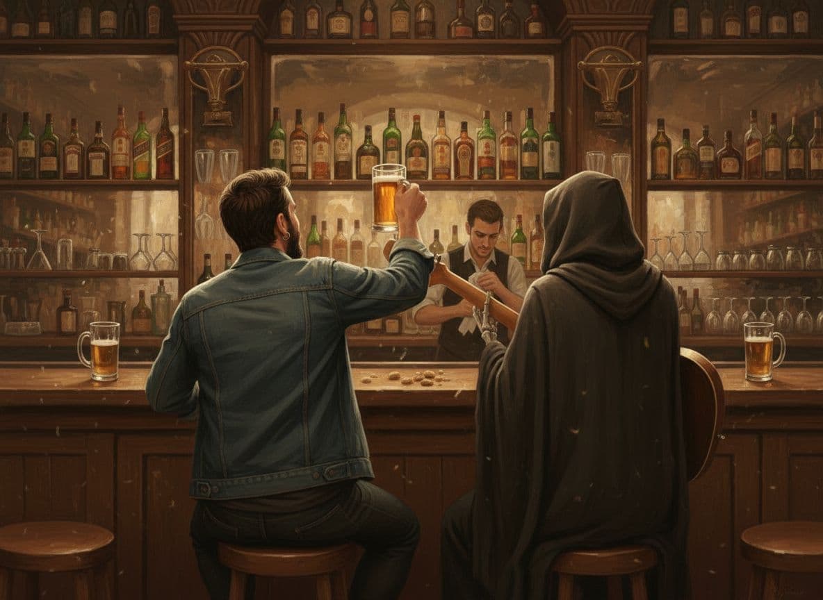 AI generated: Using the reference image, recreate the same scene but from the opposite camera position — as if the...