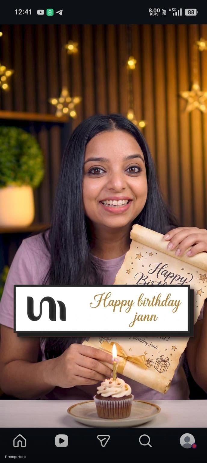 AI generated: Happy birthday jann 