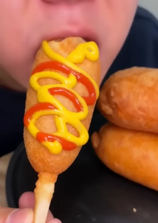American snack:Corn dogs