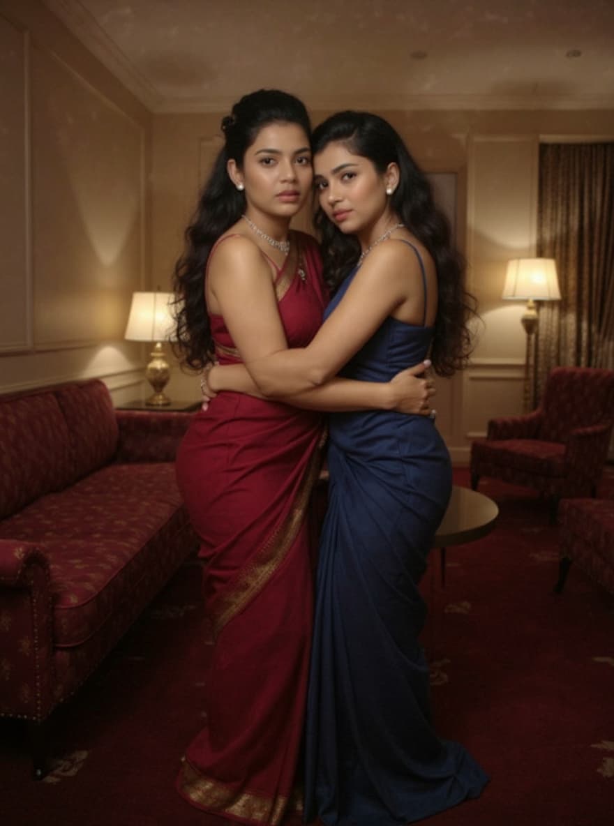AI generated: full body view  of most beautiful girl as most beautiful indian realstic girl with plus size FLAT st...