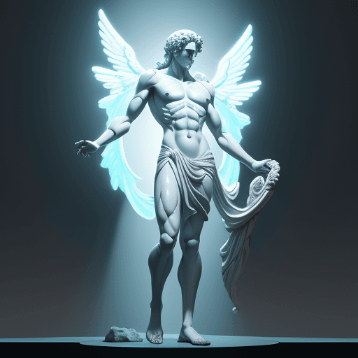 AI generated: Apollo, greek mythology, one piece character, simetric body, full body, extremely detailed, cinemati...