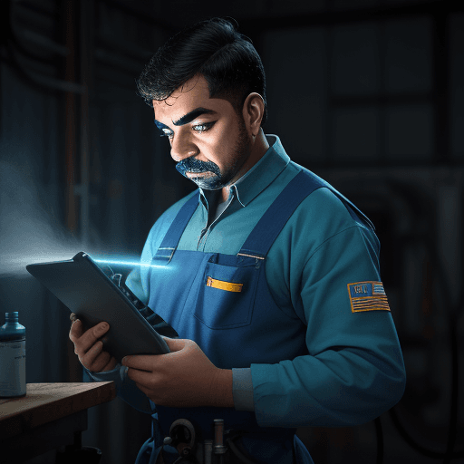 AI generated: NDT Technician