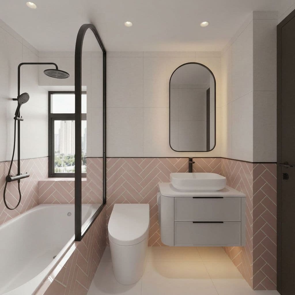 AI generated: change the colour of the cabinet to light grey
