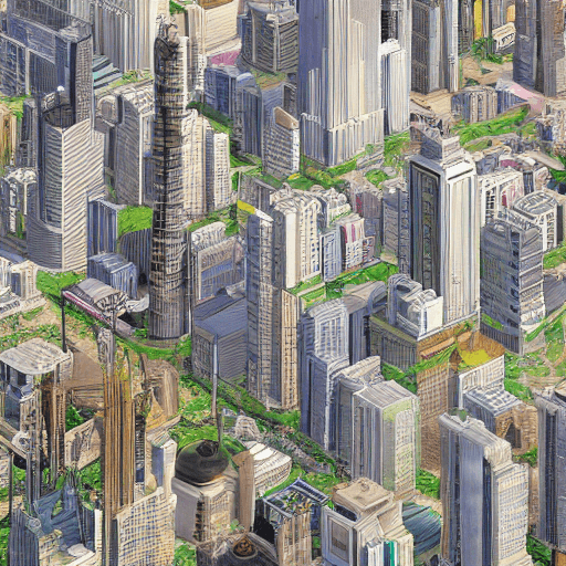 AI generated: dogs dog realistic 4k city


