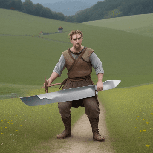 AI generated: Zrob obal knihy pre knihu Hobit a nech je vtipný 