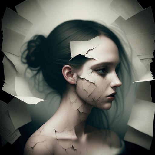 AI generated: double exposure complex art by Alex Stoddard, Natalia Drepina and Brooke Shaden surreal postcard on ...