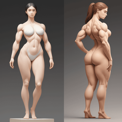 AI generated: The same person.，Front、side、Weight is given to the back respectively.1.3，Masterpiece picture quality...