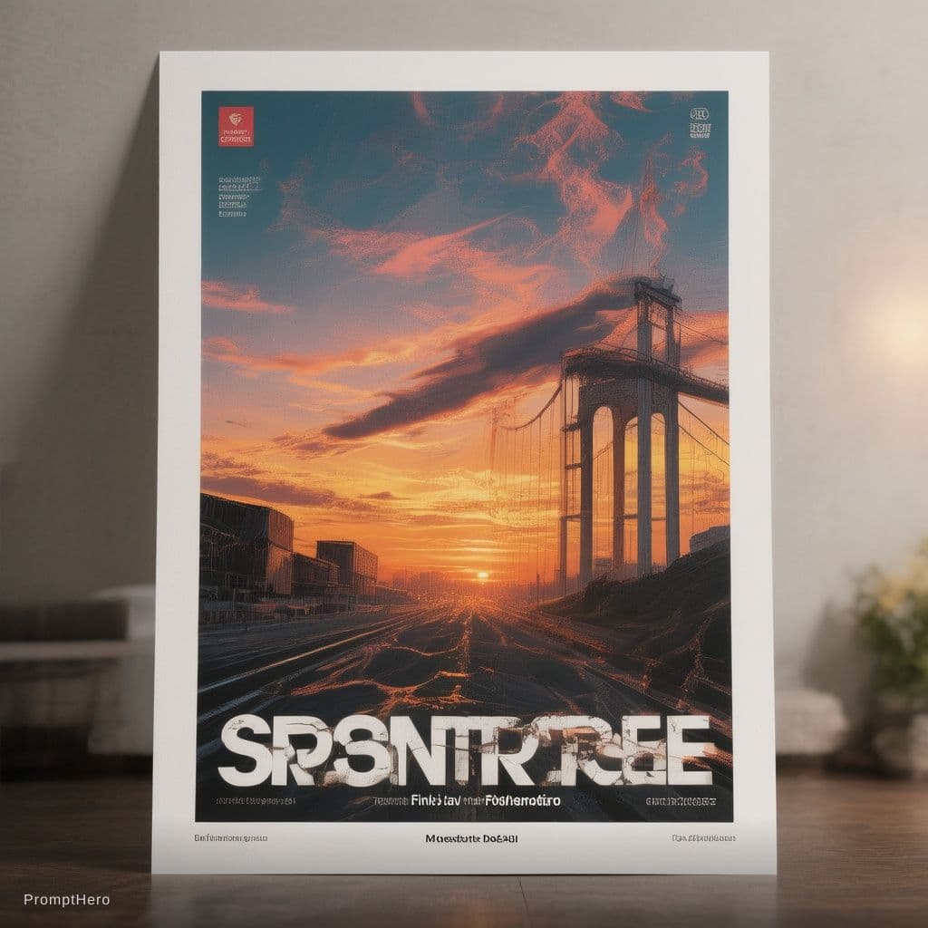AI generated: Car poster printable a4 sheet version 
