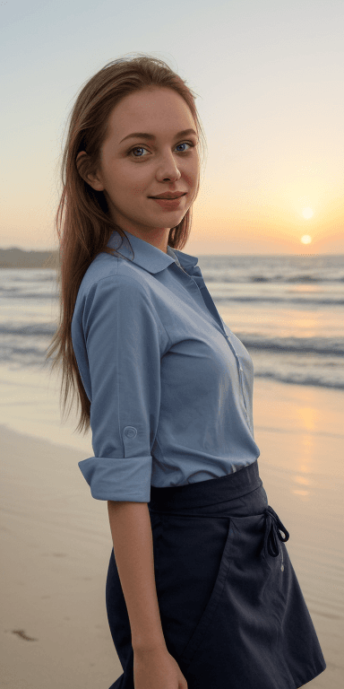 AI generated: (( fully clothed )){{ She is complex, self-assured, and cheerful. This female exudes a adventurous a...