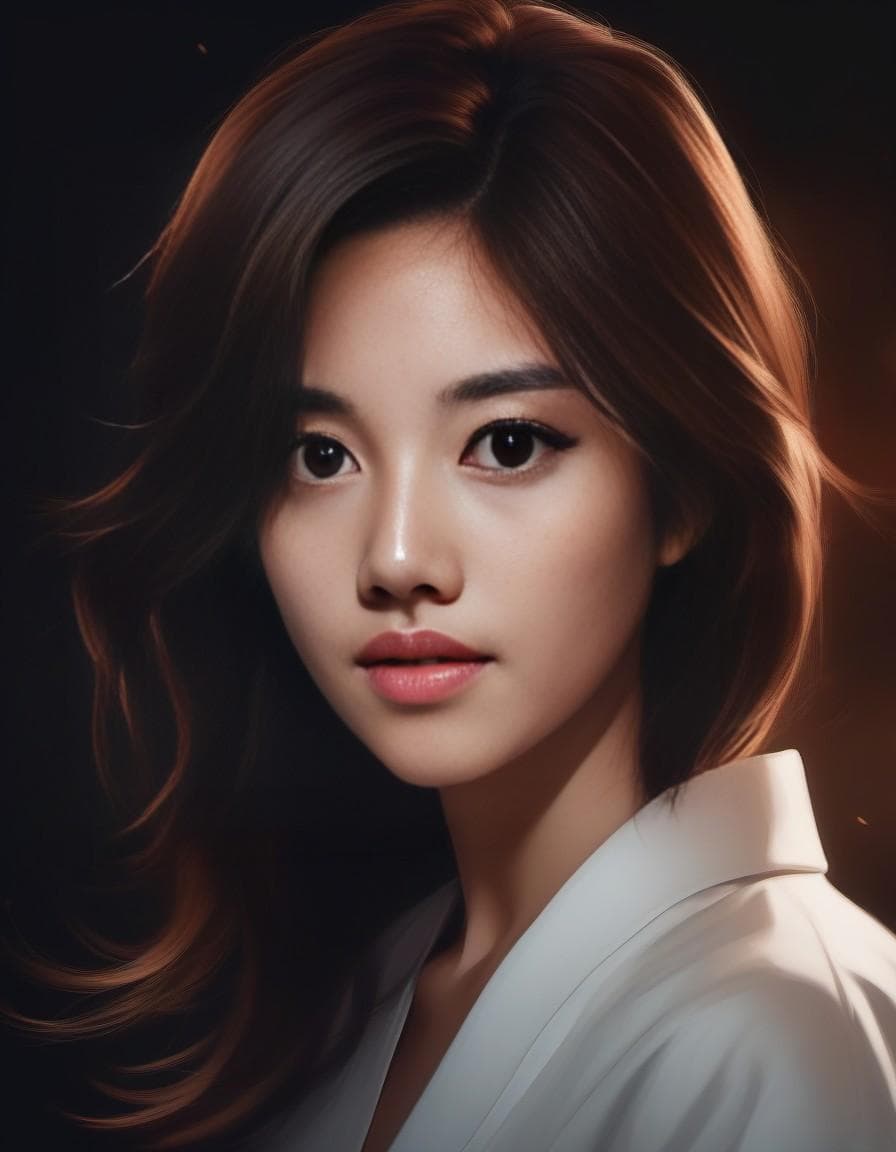 AI generated: illustration, cartoon, dark colors, soothing tones, epic realistic, diablo 4 wallpaper, (dark backgr...