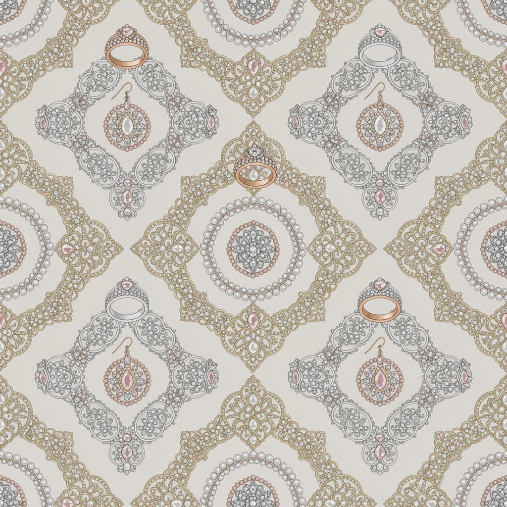 AI generated: jewelry patterns