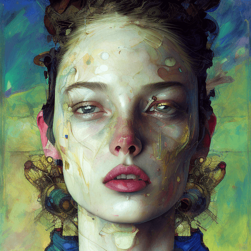 AI generated: In the arms of Love, oil painting, highly detailed, illustrated by Fiona Staples, drawing by Jae Lee...