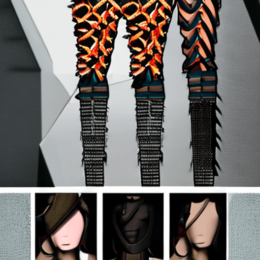 AI generated: Generate an alluring fashion concept that fuses contemporary elegance with avant-garde flair. Instru...