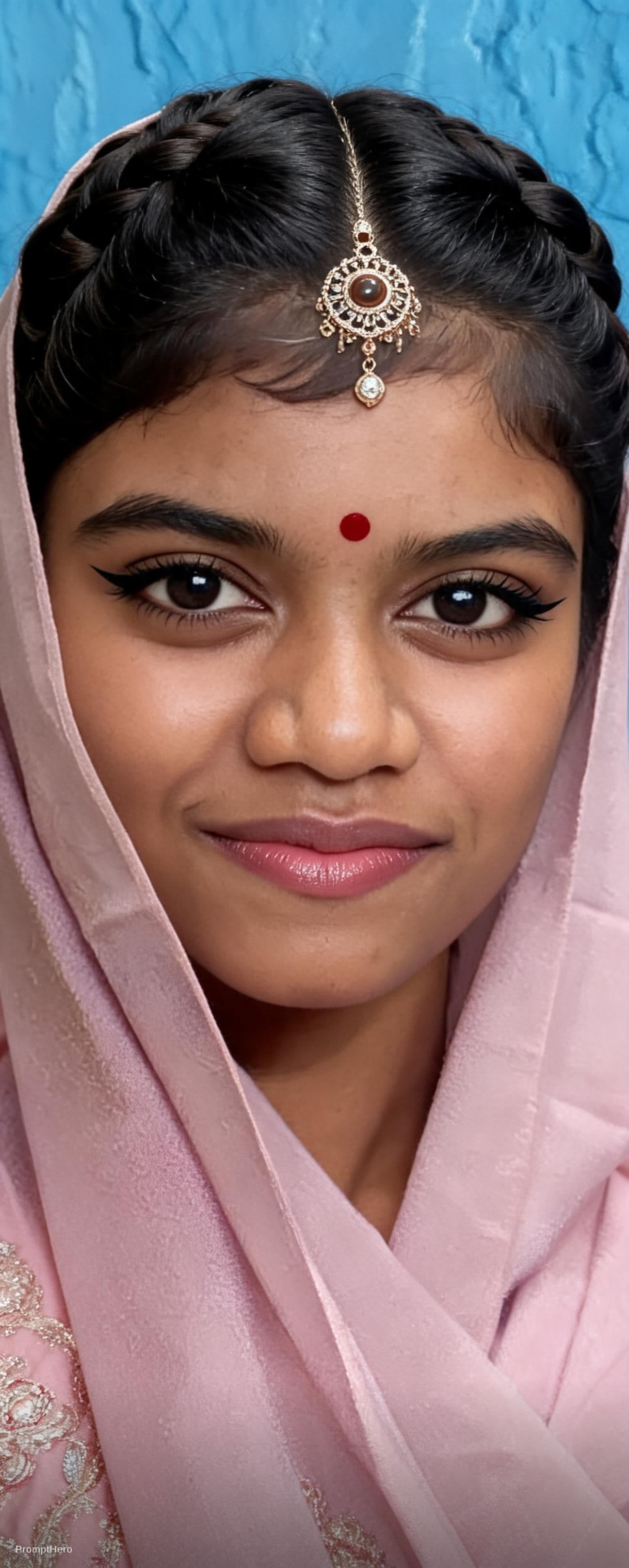 AI generated: Create a sexy girl in india style. and look like sexy.