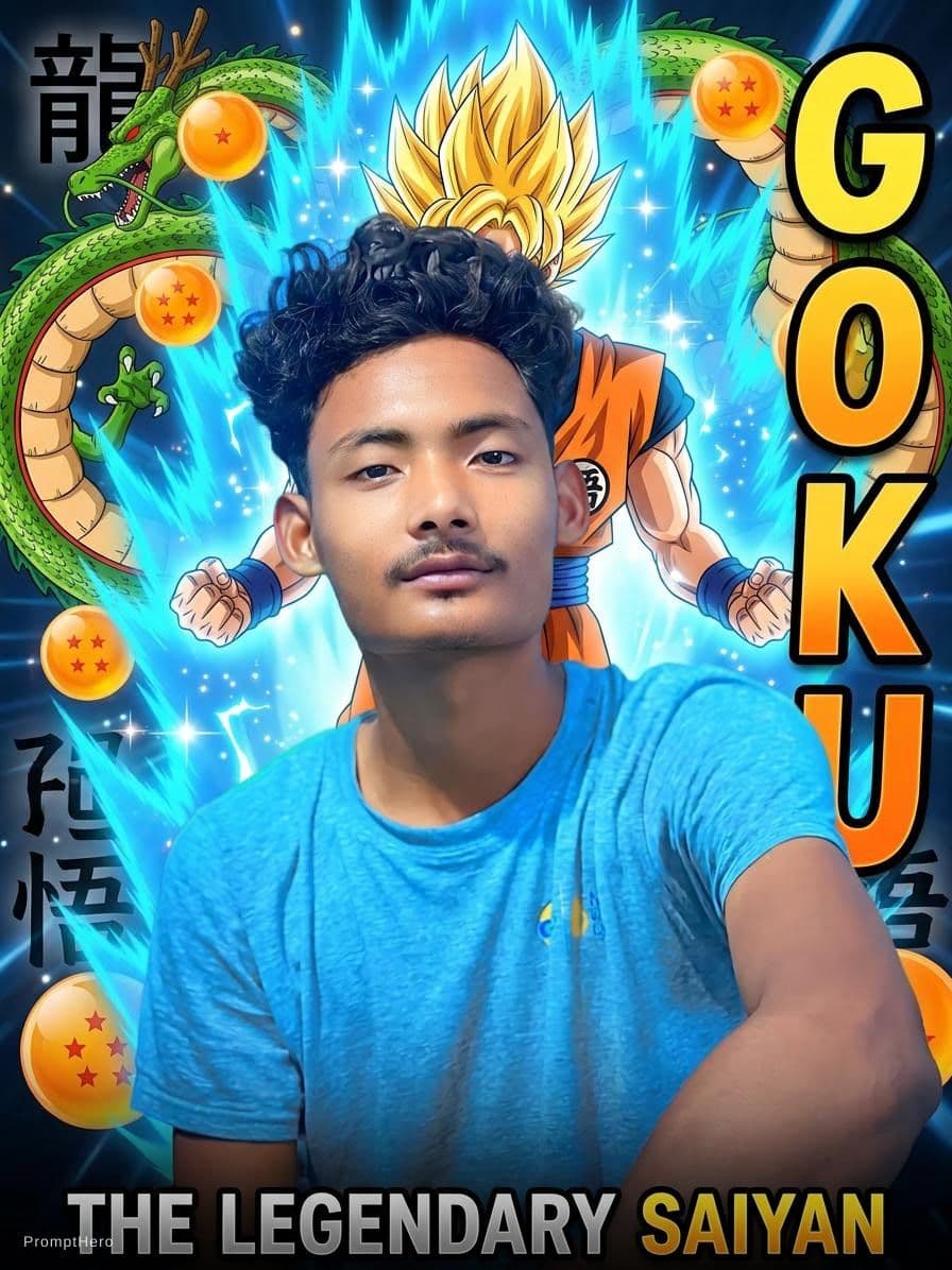 AI generated: @Son_goku wallpaper 