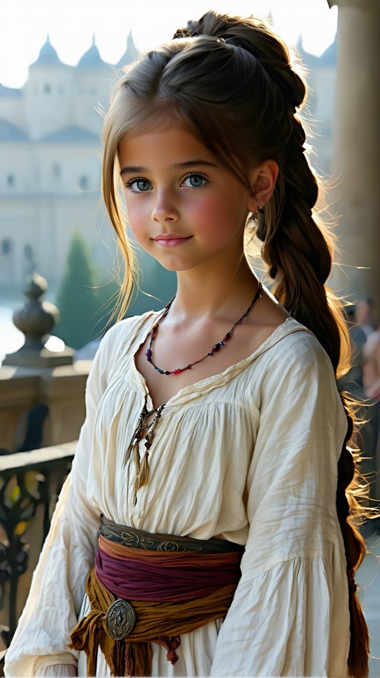 AI generated: a professional photo of the most beautiful tween in the world), Istanbul, Turkey, highly detailed, f...